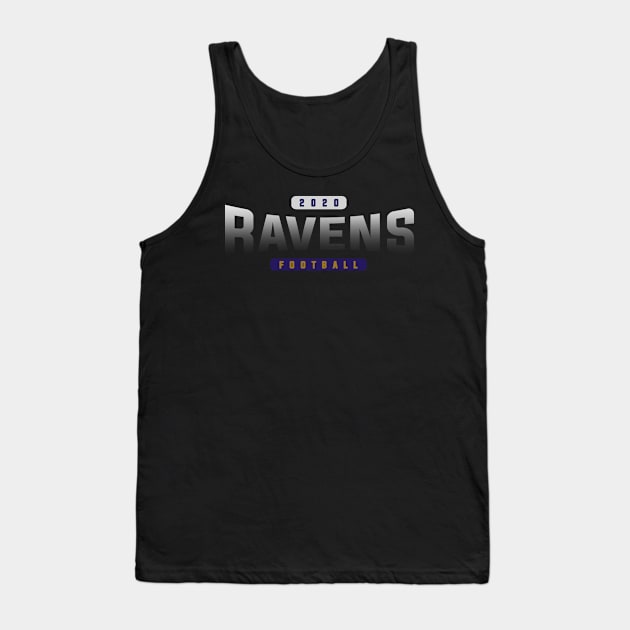 Ravens Football Team Tank Top by igzine